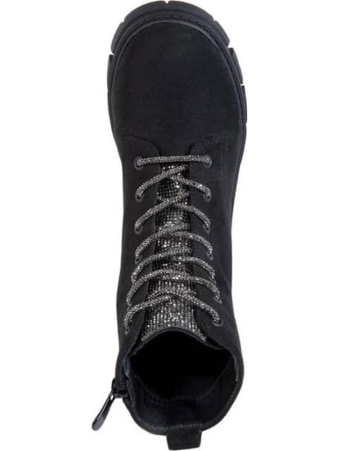 BOTA AGUJETA CON PEDRERIA NEGRO VIVIS SHOES KIDS