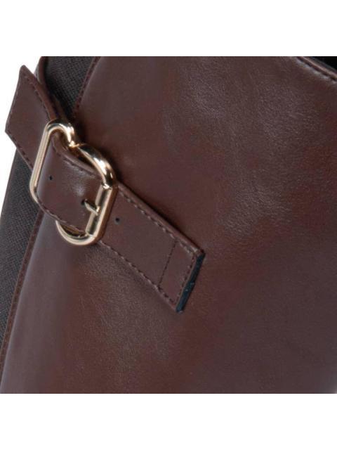 BOTA ALTA CON ELASTICO CAFE TIERRA BENDITA