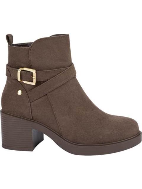 BOTA ANTE CON PLATAFORMA TAUPE TIERRA BENDITA