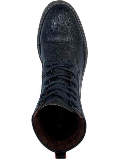 BOTA CASUAL DE PIEL NEGRO GOODYEAR