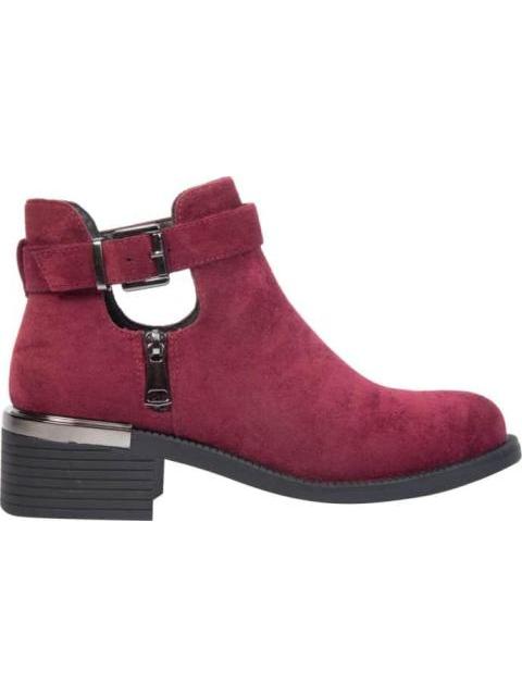 BOTA CON ABERTURA SUELA TRACK VINO TIERRA BENDITA