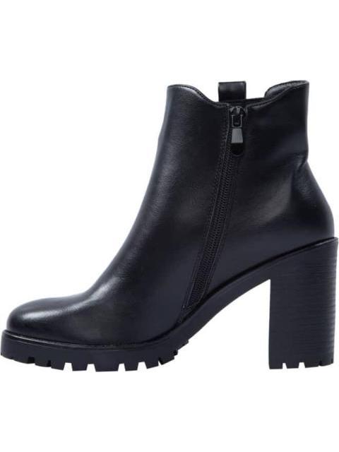 BOTA CON ELASTICO SUELA TRACK NEGRO TIERRA BENDITA