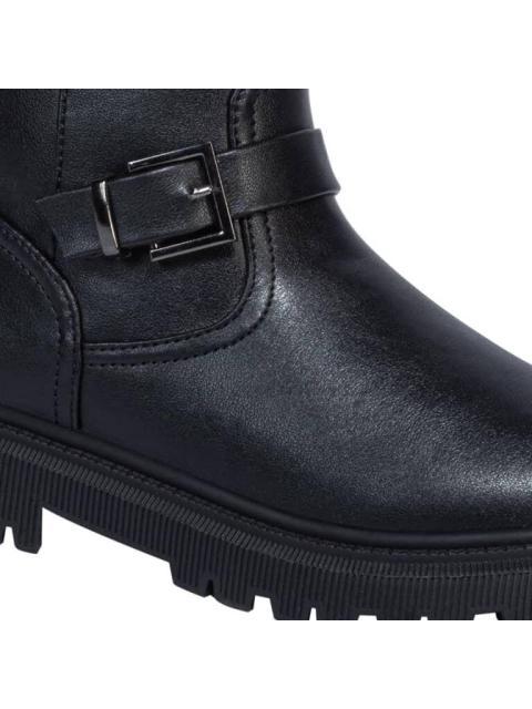 BOTA CON HEBILLAS NEGRO VIVIS SHOES KIDS