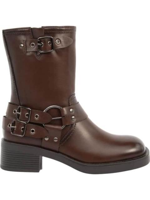 BOTA CON HEBILLAS TACON BAJO CAFE GOODYEAR
