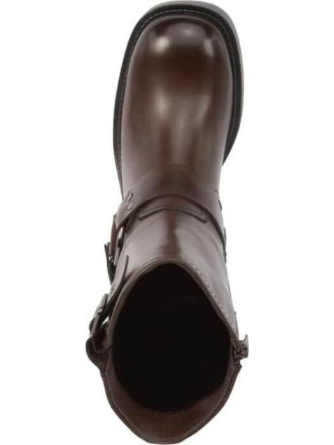 BOTA CON HEBILLAS TACON BAJO CAFE GOODYEAR