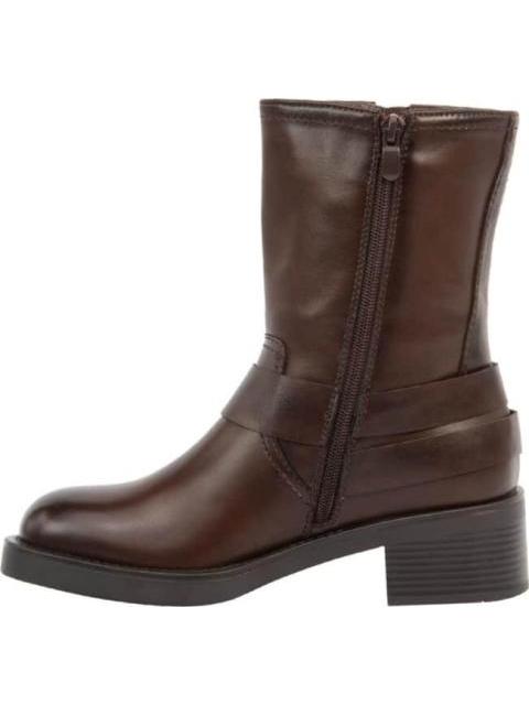 BOTA CON HEBILLAS TACON BAJO CAFE GOODYEAR