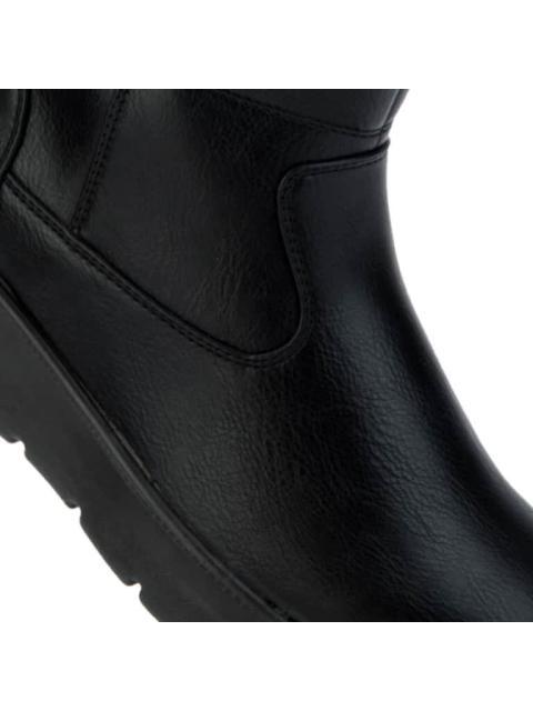 BOTA CONFORT DETALLE BOTON NEGRO SHOSH