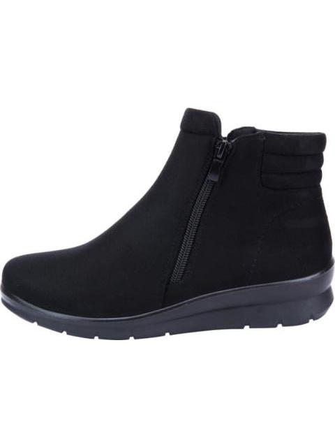 BOTA CONFORT DOBLE CIERRE NEGRO SHOSH