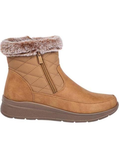 BOTA CONFORT FORRO PELUCHE CAMEL SHOSH