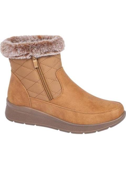 BOTA CONFORT FORRO PELUCHE CAMEL SHOSH