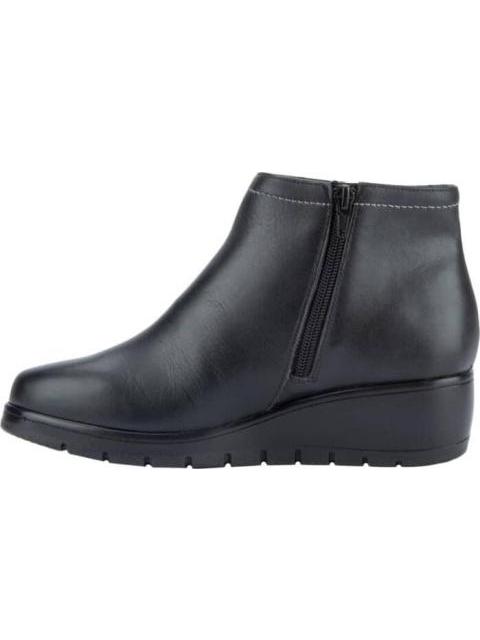 BOTA CONFORT PIEL VACUNO NEGRO SHOSH CONFORT
