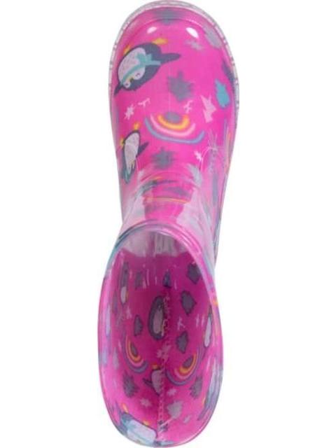 BOTA DE LLUVIA ESTAMPADA ROSA VIVIS SHOES KIDS