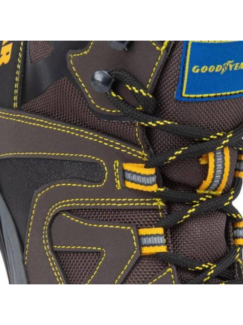 BOTA DE TRABAJO CAFE GOODYEAR