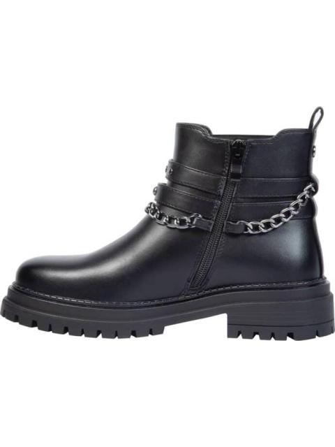 BOTA ESTOPEROLES Y CADENA NEGRO BELINDA PEREGRIN