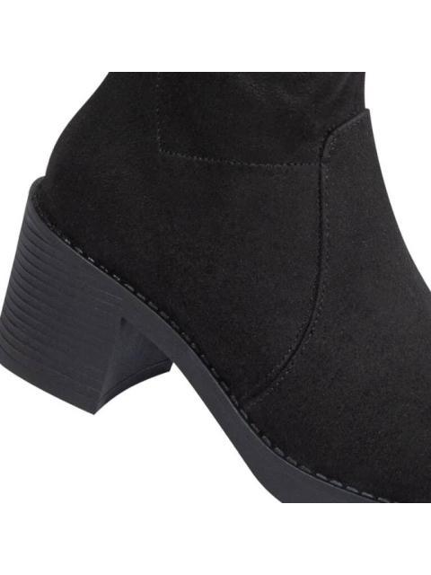 BOTA EXTRA LARGA ANTE STRETCH NEGRO TIERRA BENDITA