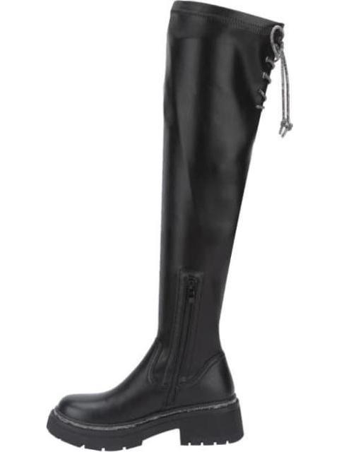 BOTA EXTRA LARGA STRETCH NEGRO TIERRA BENDITA