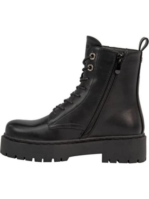 BOTA MILITAR CON PEDRERIA LATERAL NEGRO BELINDA PEREGRIN