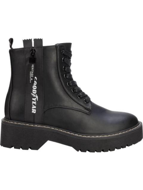 BOTA MILITAR FRASE LATERAL NEGRO GOODYEAR