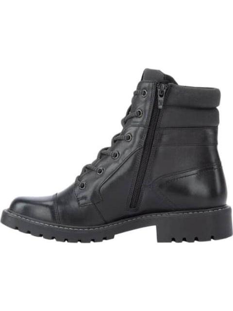 BOTA MILITAR PIEL VACUNO NEGRO FLEXI