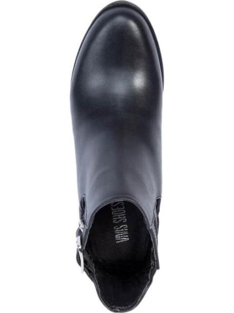 BOTA PIEL VACUNO CON ABERTURA NEGRO VIVIS SHOES