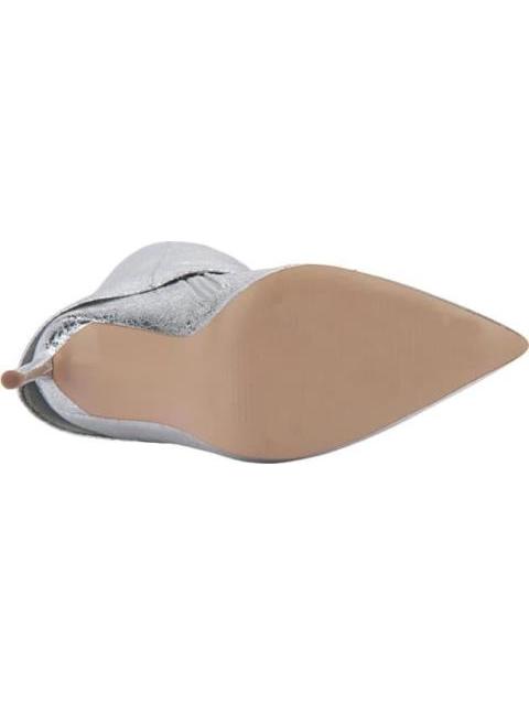 BOTA POLAINA METALICA PLATA THALIA SODI