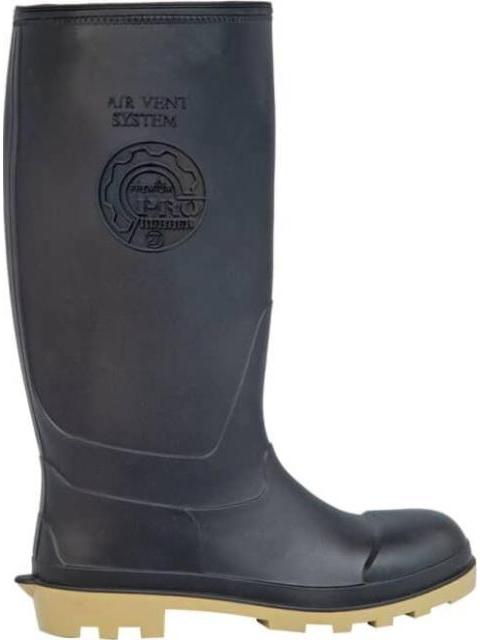 BOTA SERVICIO IMPERMEABLE NEGRO PREMIUM PRO RUBBER
