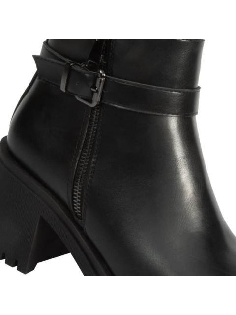 BOTA SUELA TRACK NEGRO TIERRA BENDITA