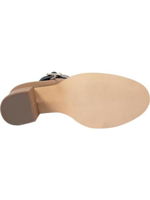 BOTA TEXANA ANTE HEBILLA TACON ANCHO CAMEL TIERRA BENDITA
