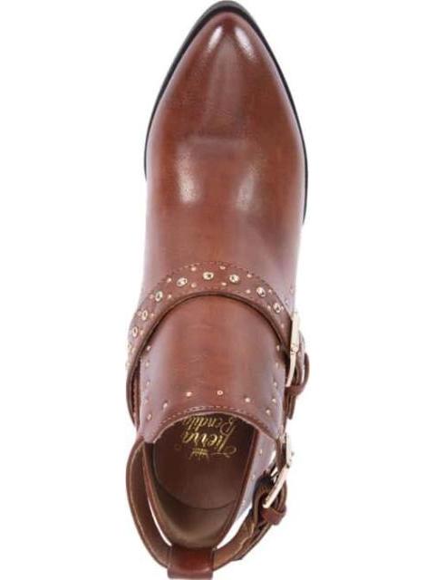 BOTA TEXANA CON ESTOPEROLES COGNAC TIERRA BENDITA