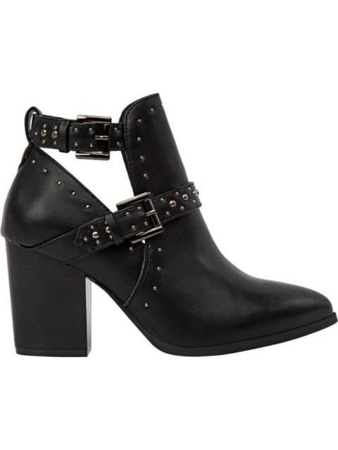 BOTA TEXANA CON ESTOPEROLES NEGRO TIERRA BENDITA