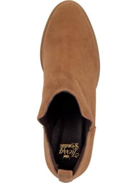 BOTA TEXANA GAMUZA CAMEL TIERRA BENDITA