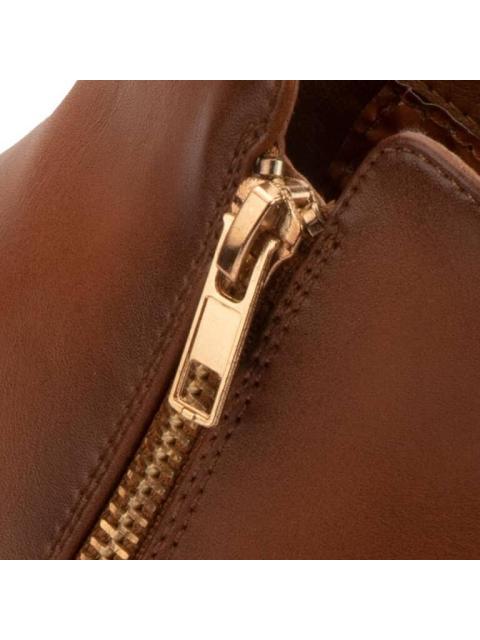 BOTA CIERRE METALICO TACON BAJO COGNAC TIERRA BENDITA