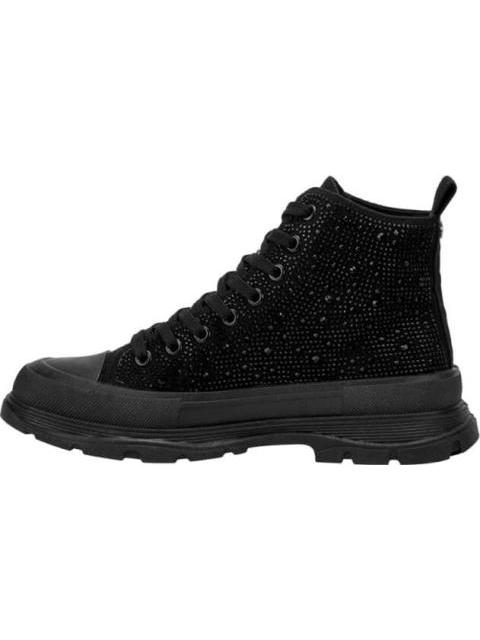 TENIS BOTA CON PEDRERIA NEGRO BELINDA PEREGRIN