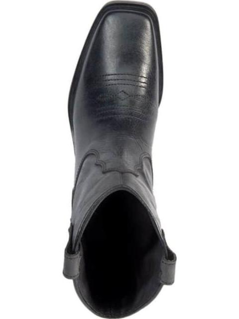BOTA VAQUERA DE PIEL NEGRO LEVIS