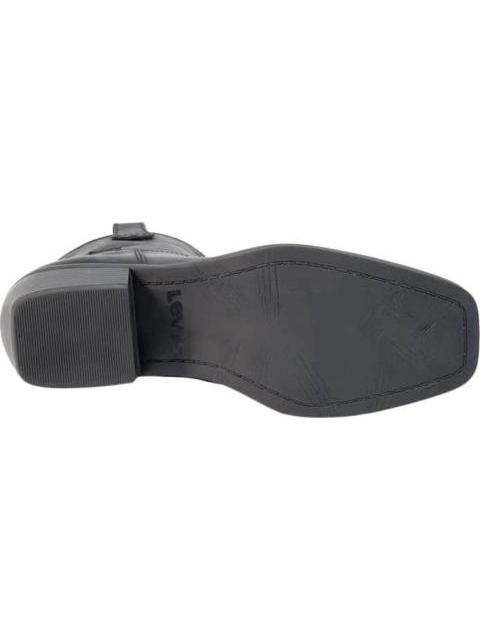 BOTA VAQUERA DE PIEL NEGRO LEVIS
