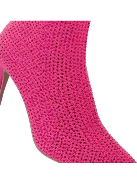 BOTA CALCETIN CON PEDRERIA FIUSHA YAELI FASHION