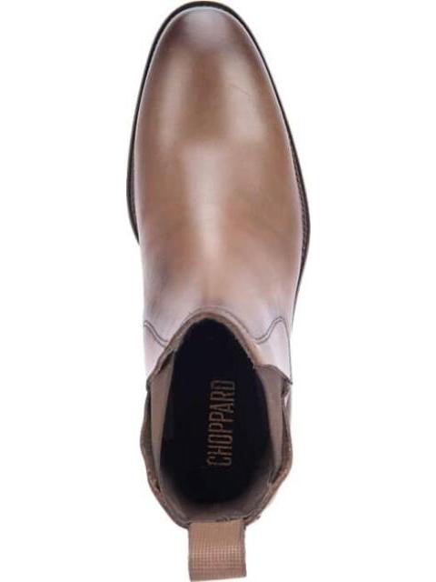 BOTIN CASUAL DE PIEL CAFE CHOPPARD