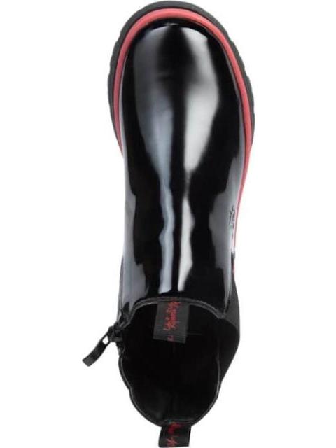 BOTIN MINNIE MOUSE NEGRO MINNIE