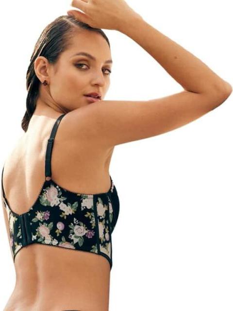 BRASIER BUSTIER NEGRO LOVE TO LOUNGE