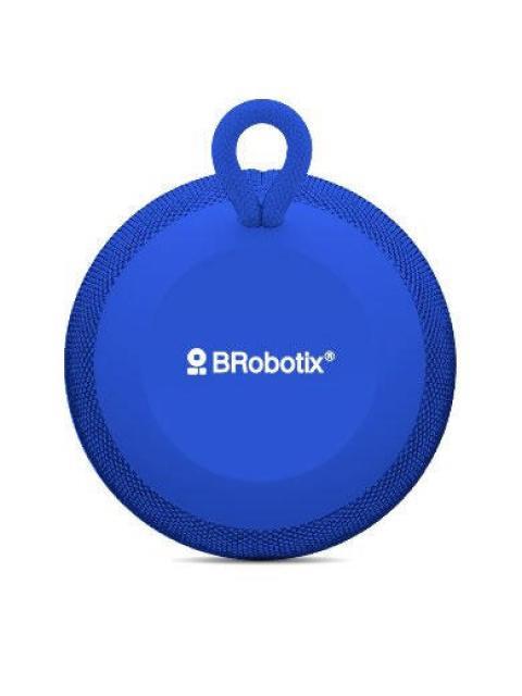 BROBOTIX BOCINA PORTATIL 263045 BLUETOOTH INALAMBRICO 3W RMS USB AZUL