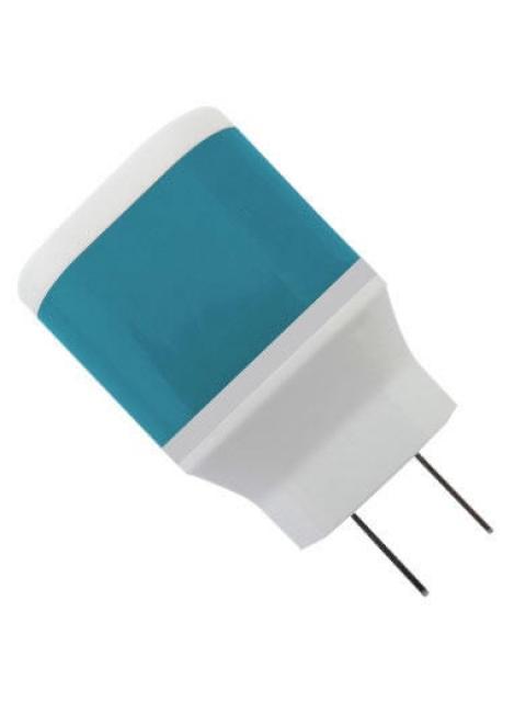 BROBOTIX CARGADOR USB 161264A 2X USB 2.0 AZUL