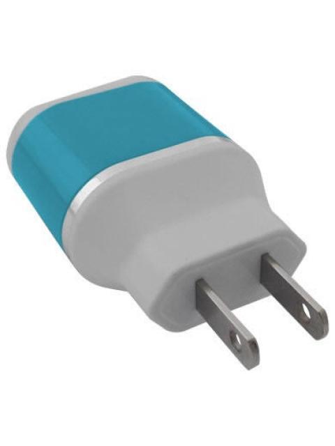BROBOTIX CARGADOR USB 161264A 2X USB 2.0 AZUL