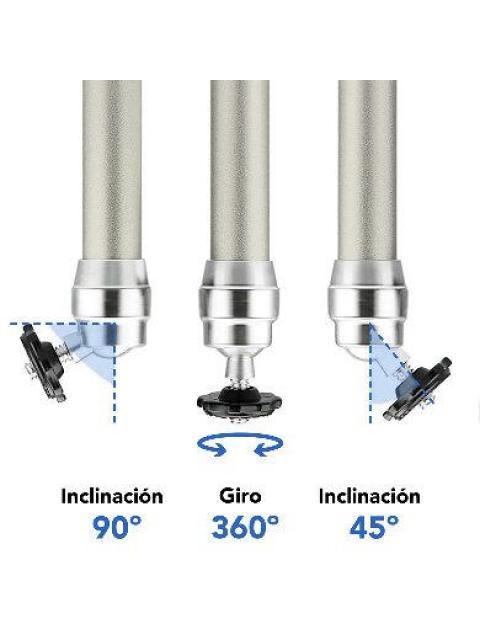 BROBOTIX SOPORTE DE PARED-TECHO PARA PROYECTOR MINI 963838 HASTA 5KG GRIS