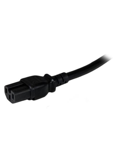 CABLE 1.2M ALIMENTACION 14AWG PC NEMA5-15P A C15 STARTECH PXT515C154