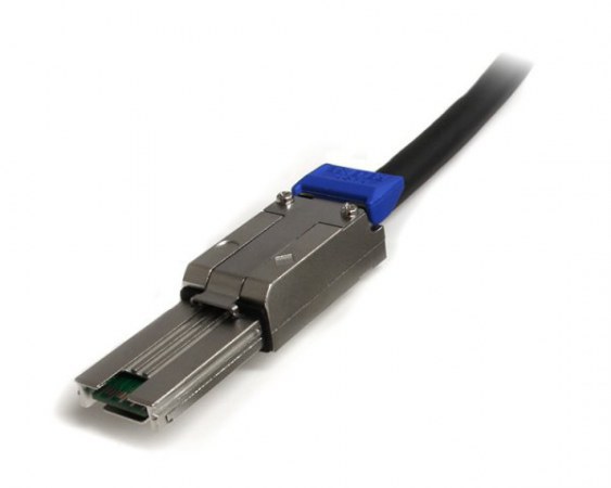 STARTECH  CABLE MINI-SAS SFF-8088 MACHO - SFF-8088 MACHO 1 METRO NEGRO