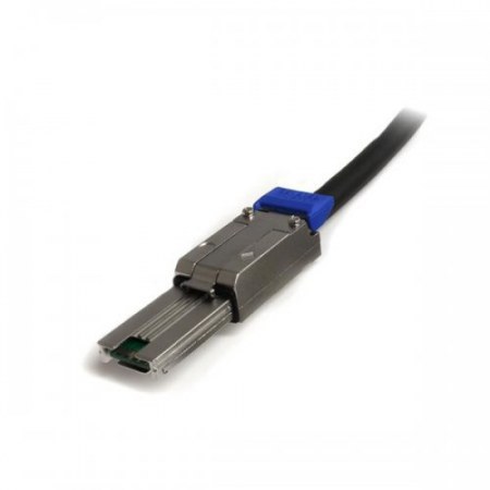 STARTECH  CABLE MINI-SAS SFF-8088 MACHO - SFF-8088 MACHO 1 METRO NEGRO
