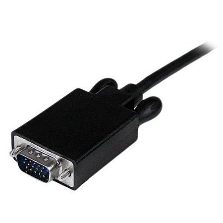 STARTECH  CABLE DISPLAYPORT 1.2 MACHO - VGA (D-SUB) MACHO 1080P 3 METROS NEGRO