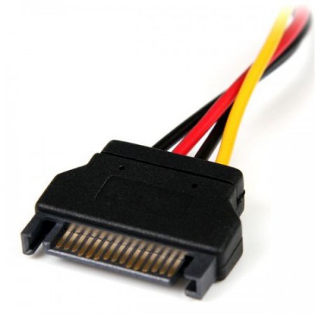STARTECH  CABLE ADAPTADOR DE ALIMENTACION SATA A LP4 15CM