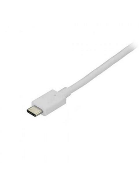 STARTECH  CABLE USB-C MACHO - DISPLAYPORT MACHO 1.8 METRO BLANCO