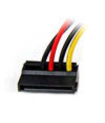 STARTECH  CABLE ADAPTADOR DE ALIMENTACION SATA EN ANGULO A LA IZQUIERA 15CM